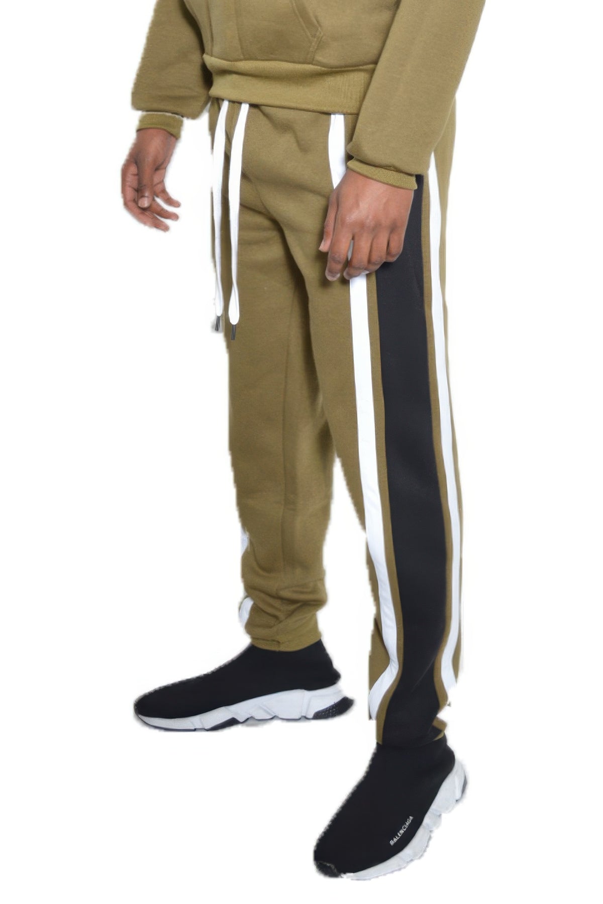 Solid With Three Stripe Sweat Pants